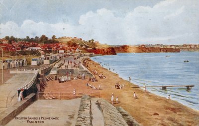 Preston Sands und Promenade, Paignton von Alfred Robert Quinton